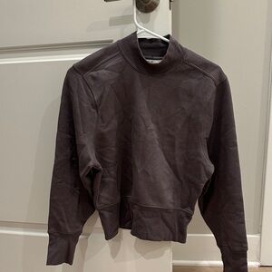 Women’s Charcoal Crewneck Sweater